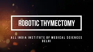 Robotic thymectomy with left brachicephalic vein sleeve resection