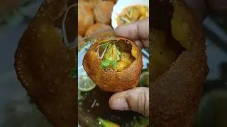 Spicy Ghugni Puchka 🤤😍#shorts #panipuri #golgappa #puchka #fuchka #asmr #food #india