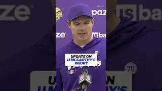 Kevin O&rsquo;Connell shares an update on JJ McCarthy&rsquo;s injury #shorts