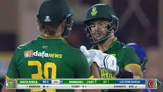 Aiden Markram's Half-century against Afghanistan | ODI Series | AFG v SA | ACB | UAE