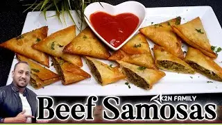 Goan Beef Samosas | Beef Samosas | party  Snacks | Goan Snacks | Quick & easy  Recipe @K2NFamily