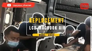 SERVICE REPLACEMENT PENGGANTIAN LCD MACBOOK AIR MODEL A1932 ROSE GOLD@Macplus_channel