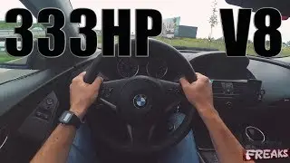 BMW E63 645CI V8 333HP POV ACCELERATION 0-170
