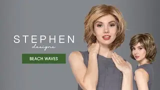 Stephen Designs | Beach Waves (LMP1004) Lace Front & Monofilament Part Synthetic Wig