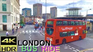 London Bus Rides 🇬🇧 Route 472 🚍 North Greenwich Station to Thamesmead Town Centre