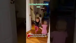 The Grinch scaring kids away #funny #grinch