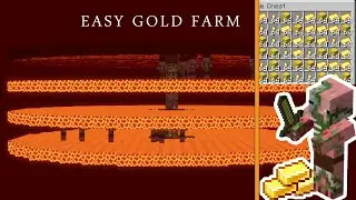 Minecraft|| Gold Farm for 1.16 ||Easy and Efficient Build Design