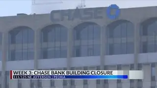 Week 3: Chase Bank Building seeing little to no improvements