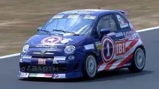 Trofeo Abarth 500 a Vallelunga