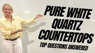 Pure White Quartz Countertops