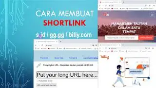 Cara membuat Shortlink menggunakan s.id / gg.gg / bitly.com