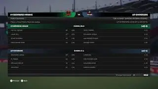 Hyderabad Hawks VS UP Emperors l E-PSL 5 l Match 19