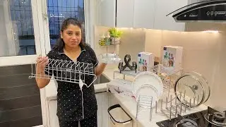 Kitchen ki Kum Space main Chhotey Or Badey Utensils Smartly Organize kese kiye | Indian Mom Studio