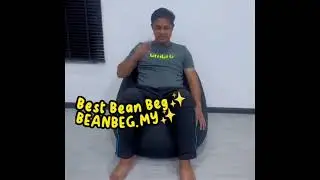 Unboxing! My bean bag parcel dah sampai! Seronok tengok anak-anak happy melompat-lompat.