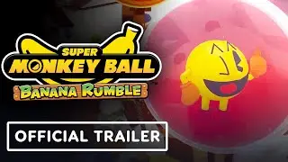 Super Monkey Ball Banana Rumble - Official Pac-Man Reveal Trailer
