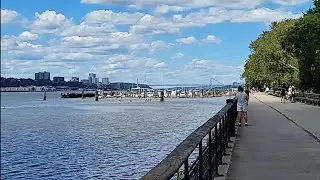 🚶🏾&zwj;♂️🚶🏾&zwj;♀️Walking RIVERSIDE PARK New York 🌿 Live Walking NYC