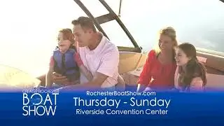 It's all happening this weekend. The Greater Rochester Boat Show
