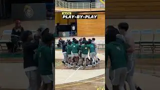NJCU Men's Basketball Play-by-Play!🎤🏀 #Micdup #Basketball #university #viral #fyp #shorts