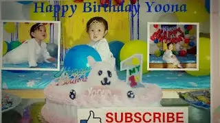 Birthday Celebration ll Yoona Mukhia First Birthday ll  Short Clip🎂🎉