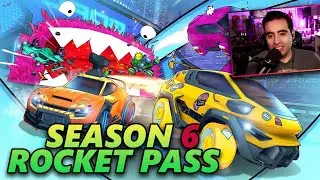 ROCKET LEAGUE SEASON 6 Rocket Pass REACTION