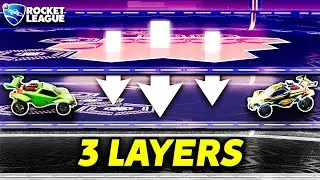 Rocket League Dropshot, but there are 3 LAYERS OF TILES