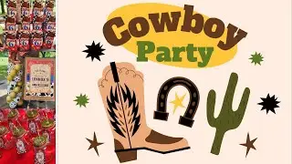How to create a cowboy Wild West themed event #decor #party #howto