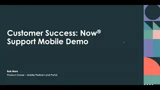 Now Support Mobile App