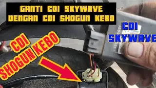 SUZUKI SKYWAVE UBAH CDI PAKAI PUNYA SHOGUN KEBO‼️ #skywaveowner#suzuki#skywave#suzukiskywave