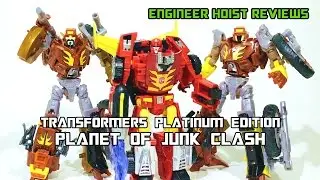 Planet of Junk Clash &mdash; Transformers Platinum Edition