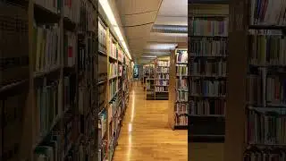 Exploring the library at Karlstad University #karlstaduniversity #library #sweden #vlog #explore
