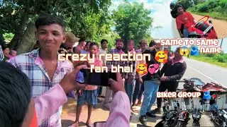 #r15v4 Crezy reaction || Sunday ride full crowd haypar ride full reaction 🥰💞