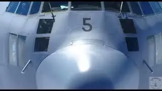 C-130 Hercules Opens Cargo Door Mid-Air | Tactical Formation Flight