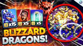 NEW TH18 Blizzard Dragon Strategy | Legends League Army