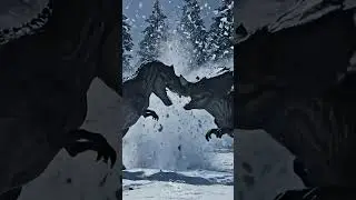 A Northern T-Rex Erupts from the Frozen Forest | Dino Era