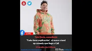 Tato Devia habla sobre su nuevo stand up comedy