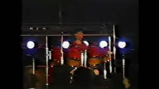 The Vagodas: Larry Lopez Drum Solo - Live At the John Jay Auditorium