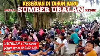 KESERUAN DI TAHUN BARU WISATA SUMBER UBALAN KEDIRI 
