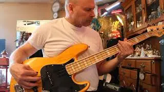 Billy idol - Rebel Yell 1983 (bass cover)