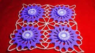 tejido para mantas y colchas con, (elsa wool crafts)