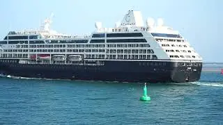 Azamara journey cruise ship in Mombasa Kenya//Mama Ngina waterfront park view//13/1/26