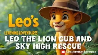Leo the Lion Cub And Sky high Rescue ☁️ 🌴