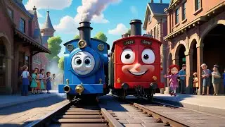 Timmy Train Rings the Bell | Train Song for Kids | Nursery Rhymes and Transportation Fun