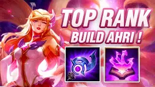 FAST ULT COOLDOWN !! Top Rank Build Star Guardian Ahri Gameplay // Wild Rfit (Build+Runes)
