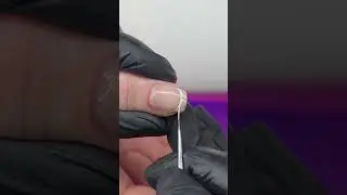 Мастер класс френч. Французский маникюр #гельлак #nails