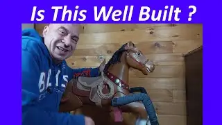 Radio Flyer Rocking Horse (Test/Review) Durable? Well Made? Chestnut Hobby Ride On Toy For Kids
