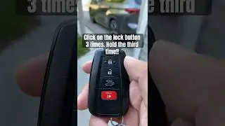 Before you turn on your car, try this&hellip; #keyfob #remotestart #toyota #car #hacks #highlander