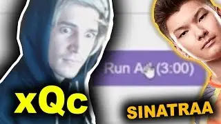 xQc RUNS ADS! (Duo with Sinatraa)