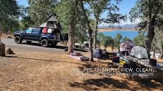 Don Pedro Lake- Fleming Meadows Campground ⛺️