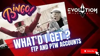My BINGO Rewards on the FTP & PTW Accounts | Eternal Evolution