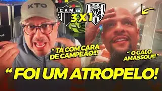 FELIPE MELO E HEVERTON REAGEM A CLASSIFICA&Ccedil;&Atilde;O DO ATL&Eacute;TICO MG NA SULAMERICANA!
